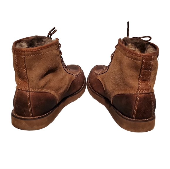 Eastland Shoe Lumber Up Insulated Moc-Toe Combat Boots Men's Size 11D - Picture 7 of 9